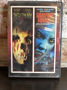Skeleton Man / Vampire Wars 2 Disc DVD Michael Rooker *RARE HORROR* - Picture 1 of 2