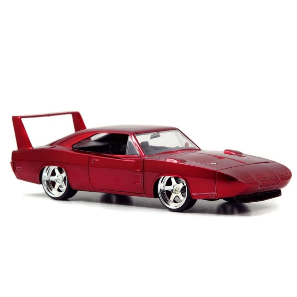Fast e Furious 6 Diecast Model 1/24 1969 Dodge Charger Daytona Red Jada Toys