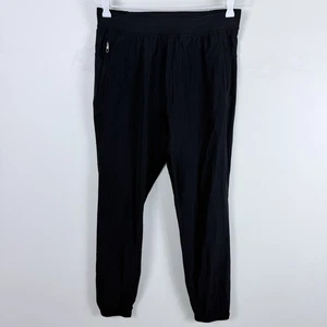 Lululemon Size Small / 10 Pants Black Track Stretch Zip Cuff Ankle - Bild 1 von 6