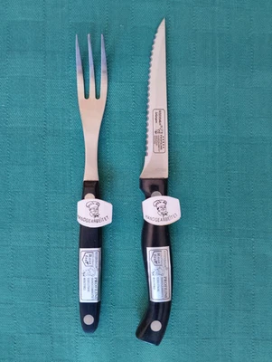 6 Steakmesser / Pizzamesser + 6 Steakgabeln Profiline Rosenbaum Solingen Edelsta - Bild 1 von 4