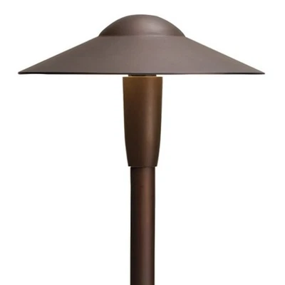 Kichler 15810-30 Bronze Dome 22" Led Path & Spread Light - 3000K - Image 1 of 2