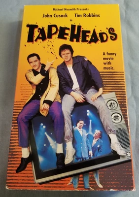 Tapeheads (1988 - John Cusack, Tim Robbins) ~ VHS - Image 1 of 4