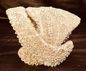 Vintage ORIGINAL Evelyn Varon Modell Damen Pfirsich Rosa Hut Flapper Percher - Bild 1 von 5