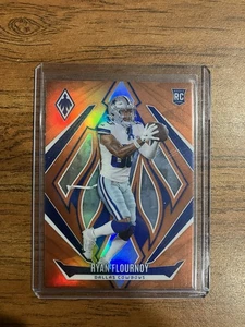 2024 PHOENIX- ORANGE- RYAN FLOURNOY #238 COWBOYS RC ROOKIE - Bild 1 von 2