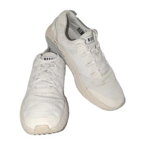 NOBULL Allday Ripstop Runner Sneakers White Gray Women's 8 Men's 6.5 No Bull VGC - Picture 1 of 22