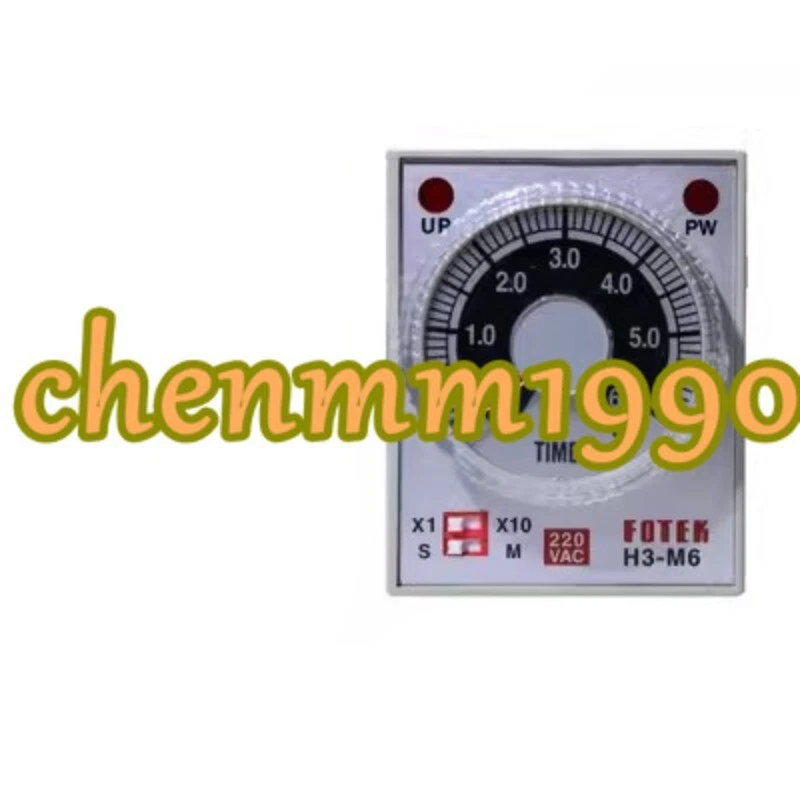1PC NEW Original FOTEK H3-M6/220V Time relay #YX - Image 1 of 1