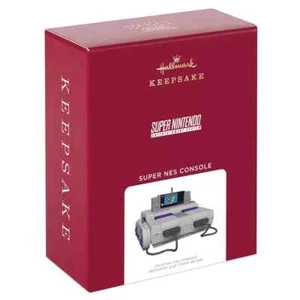 Dented Box 2021 Super NES Konsole Super Nintendo Entertainment Hallmark Ornament - Bild 1 von 3