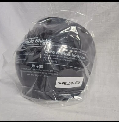 Biltwell 3 Snap Bubble Shield Anti-Niebla Humo *ESCUDO PARA QUITAR* Foto 1 de 4