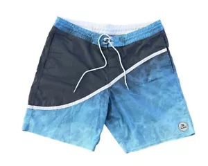 Billabong Board shorts Recycler Series Blue Multi Men's size 34 - Picture 1 of 4