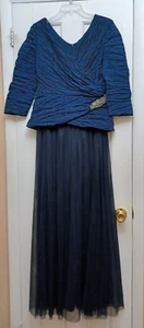 Alex Abendkleid, Damenkleid, dunkelblau, Gr. 8 - Bild 1 von 5