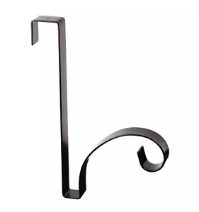 Forever Gifts Inc. - Outdoor/Indoor Wreath Hanger Holder Metal Hook - Picture 1 of 4