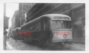 4G629 RP 1956/70 Pittsburgh Railways Co vagón de instrucciones #M11 Forbes St Near - Imagen 1 de 1