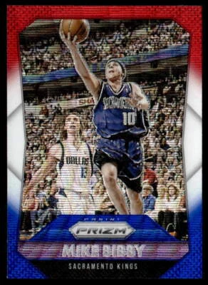2015 Panini Prizm #265 Mike Bibby   Basketball Sacramento Kings - Image 1 of 2