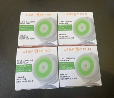 4 PK Clarisoinc Sistema de Limpieza Repuesto ACNÉ Cabezales de Cepillo Envío Gratis Foto 1 de 2