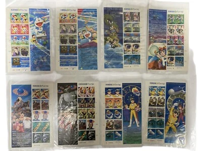 2003–2005 Japan Anime Heroes – 8 MNH Sheets Astro Boy, Doraemon, Jetter, Bokan - Image 1 of 4