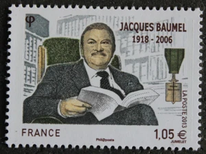 Timbre - FRANCE - Jacques BAUMEL - YT 4754 - Neuf ** - 2013 - Picture 1 of 1