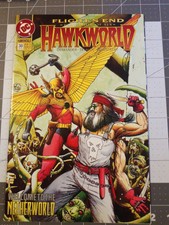 Hawkworld 30 DC Comics 1993 Signed By Writer John Ostrander