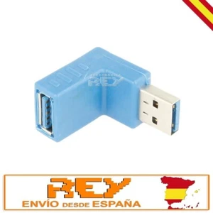 Adaptador USB 3.0 Macho a Hembra, Ángulo Recto 90º, Acodado v214 - Imagen 1 de 5