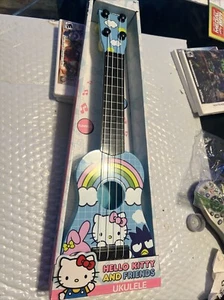 Hello Kitty Ukulele Ages 3+ (New in Box) Blue Version, First Act New - Picture 1 of 4