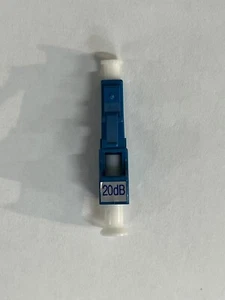 Fixed LC Fiber Optic Attenuator 20dB - Picture 1 of 2