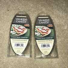 Yankee Candle CHRISTMAS COOKIE Wax Melts  -  2 packs-6 Melts each