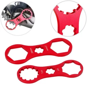 MTB Bicycle Front Fork Wrench Tool for SR Suntour XCR/XCT/XCM/RST Bike Fork Cap - Picture 1 of 6