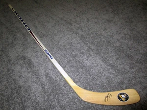 JACK JOHNSON Pittsburgh Penguins SIGNED Autographed Hockey Stick w/ COA - Picture 1 of 2