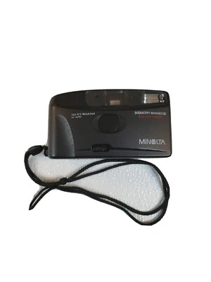 Minolta Memory Maker III 3 Big View Finder 35mm Film Point Shoot Camera F1 - Image 1 of 4