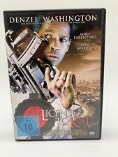 License To Kill Denzel Washington | DVD | Zustand gut
