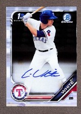 2019 Bowman Chrome Prospects Auto #CPA-EW Eli White