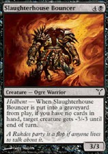 SLAUGHTERHOUSE BOUNCER FOIL Dissension MTG Magic the Gathering Cards DJMagic