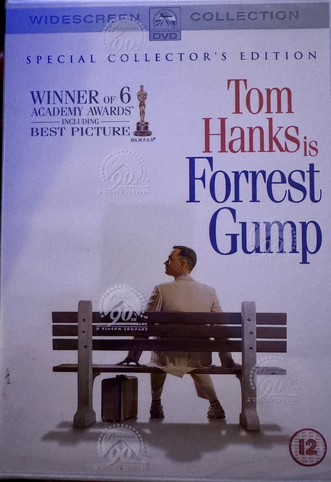 FORREST GUMP TOM HANKS 2 DISC SPECIAL COLLECTORS EDITION UK DVD NEW AND SEALED - Image 1 of 1