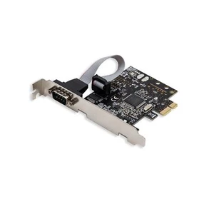 Single Port PCI Express x1 RS232 Serial Adapter Card - PCIe RS232 - Picture 1 of 7