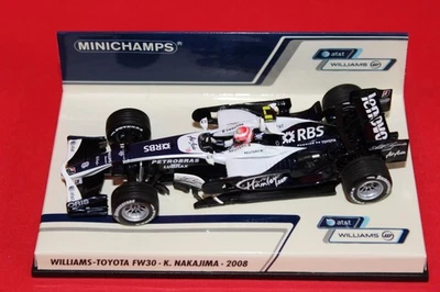1/43 Williams Toyota FW30 (2008) - #8 K. Nakajima - MINICHAMPS - Immagine 1 di 3