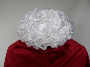 Vintage Retro 1950s Stretchy Rafia Ribbon Hat Made in Italy - Picture 1 of 5