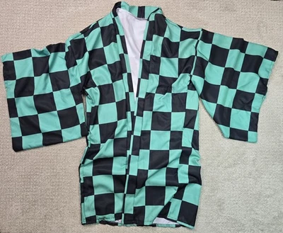 Unbranded Adult MO-R-TAN Green Fabric Robe SHF ‌Demon Slayer Tanjiro Kamado  - Image 1 of 4