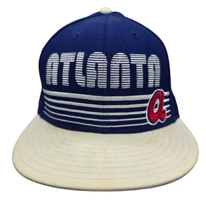 Atlanta Braves New Era 59FIFTY Fitted Baseball Cap Hat Cooperstown Men's 7 3/8 - Picture 1 of 5