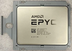 AMD EPYC 7453 Unlocked 2.75-3.45GHz 28 Core 56 Thread 225W SP3 CPU Processor - Picture 1 of 2