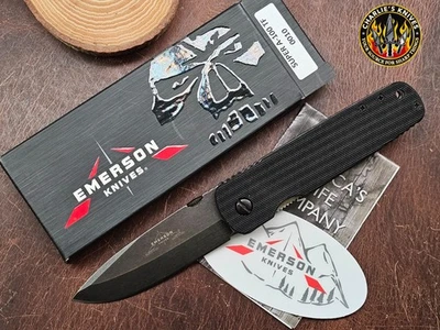 Emerson ножи супер A-100 G10 весы - TF лезвие серийный # 0010 новый в коробке - Изображение 1 из 4