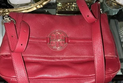 Red Tory Burch Amanda Crossbody Bag - Image 1 of 4