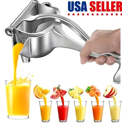 Heavy Duty Metal Manual Juicer Fruit Juice Squeezer for Pressing Lemons Oranges - Image 1 of 4