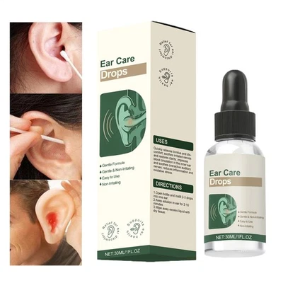 1-5 PACK gotas para el cuidado del oído fórmula suave, tratamientos para el tinnitus gotas para los oídos, alivio  Foto 1 de 4