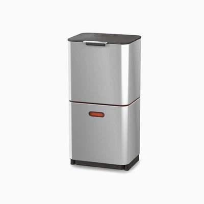 JOSEPH JOSEPH Totem Max Pattumiera Raccolta Differenziata 60L Acciaio 81x40cm - Immagine 1 di 4