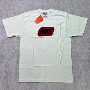 Camiseta Nike Top Años 90 Vintage Cuello Redondo Pullover Spellout Verde M - Imagen 1 de 6