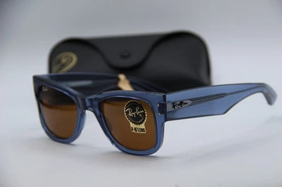 NUEVAS GAFAS DE SOL RAY-BAN RB 0840-S 6680/73 G-15 LENTES AZULES MARCOS AUTÉNTICOS 51-21 Foto 1 de 4
