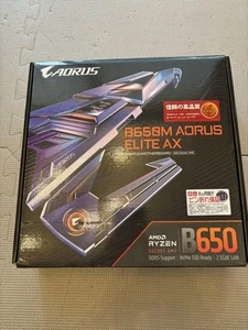 Gigabyte B650M Aorus Elite Ax Motherboard Micro Atx Amd Ryzen Ddr5 Wifi 6E Pcie - Afbeelding 1 van 8