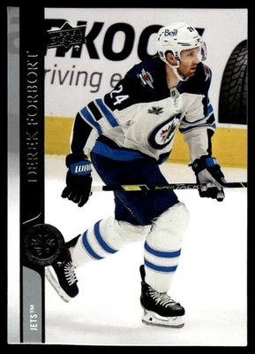 2020-21 UPPER DECK HOCKEY CARD DEREK FORBORT #651 WINNIPEG JETS 6360 - Image 1 of 2