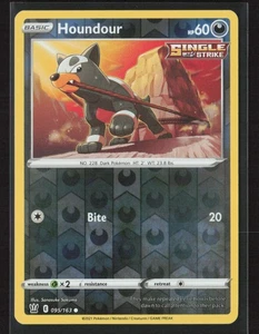 Houndour SWSH05: Battle Styles #095/163 Reverse Holo Pokemon TCG - Picture 1 of 2
