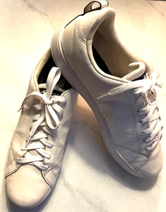 ADIDAS NEO - F776598 - White Sport/Casual Sneakers - Men’s Size 13 - EUC! - Picture 1 of 10