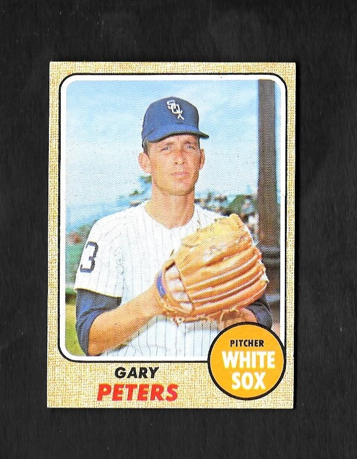 1968 TOPPS #210 ГЭРИ ПЕТЕРС - NM/MT - 3,99 МАКС. СТОИМОСТЬ ДОСТАВКИ - Изображение 1 из 1